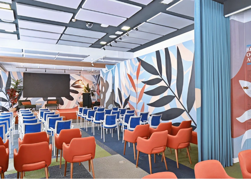 Corporate meeting room of the fund